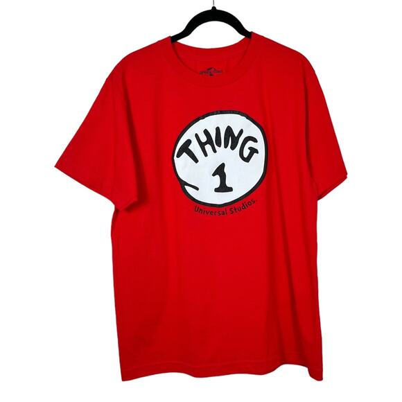 Universal Studios Youth XL Cat in the Hat Thing 1 T-Shirt - Picture 1 of 6